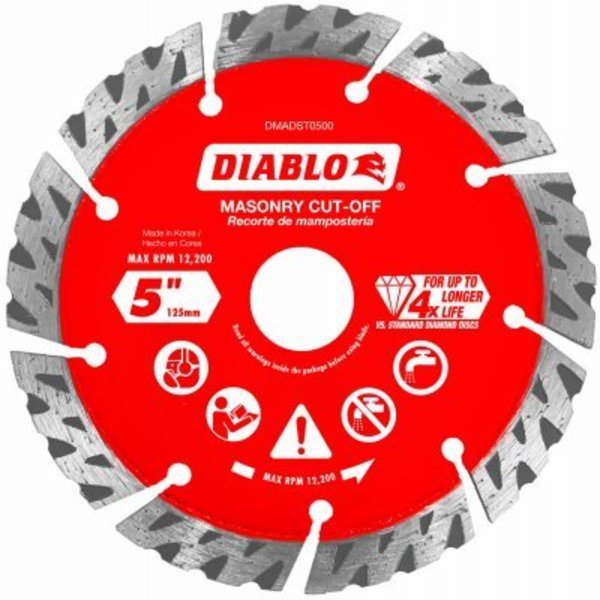 Bsc Preferred 5'' Dia Seg Turbo Blade DMADST0500